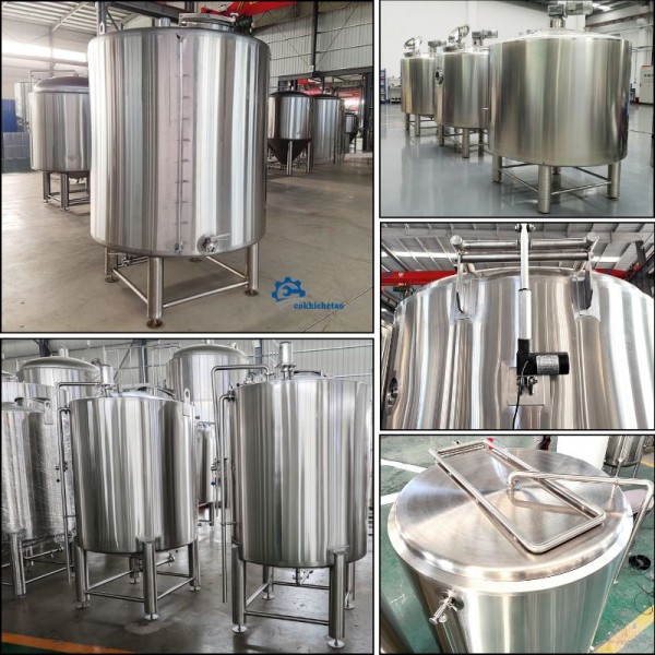 Bồn khuấy trộn chất lỏng, bồn khuấy trộn hóa chất 50L, 200L, 500L